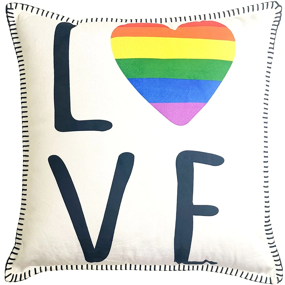 hometrends Coussin Décoratif Pride Love