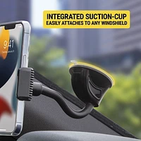Scosche UH4WSML-SP StickIt™ Window Universal Phone Mount, Universal Wndow Stickit Mount
