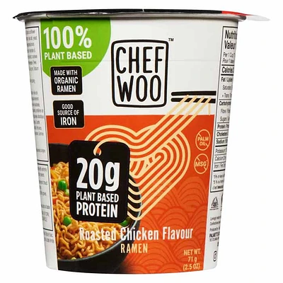 Chef Woo - saveur de Poulet Rôti Ramen, 71 G Chef Woo - saveur de Poulet Rôti Ramen, 71 G