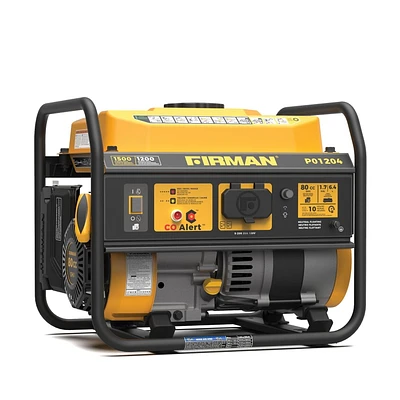 Firman Power Equipment P01204 Générateur portatif à gaz 1500/1200W Rappel CO Alert