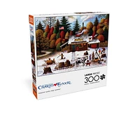 Buffalo Games - Charles Wysocki - Vermont Maple Tree Tappers - 300 Piece Jigsaw Puzzle