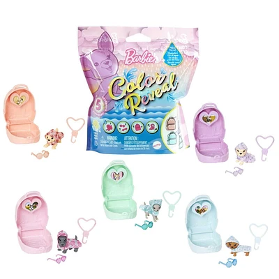Barbie Color Reveal Animal, revêtement rose vif, Sunshine & Sprinkles