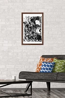 Radiohead - Scribble Wall Poster, 14.725" x 22.375" Framed