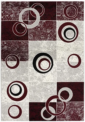 Rug Branch Montage Collection Modern Geometric Runner Area Rug