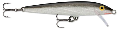 Rapala Original Floating 3-1/2", Silver, Natural minnow profile