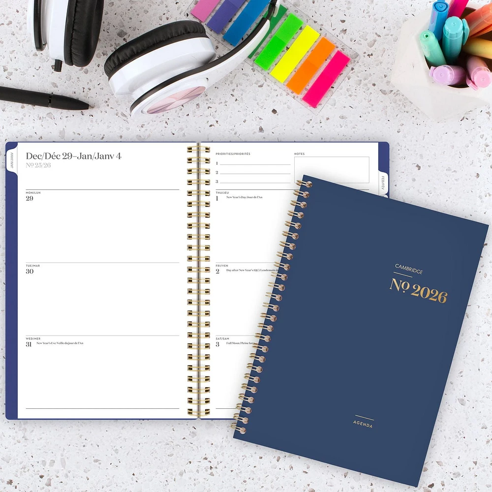 Agenda Petit CAMB WrkStyl Clsc Marine,26