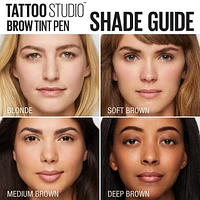 Maybelline New York Tattoo Studio®, Crayon Teinture Pour Sourcils, 1 mL 1 ml