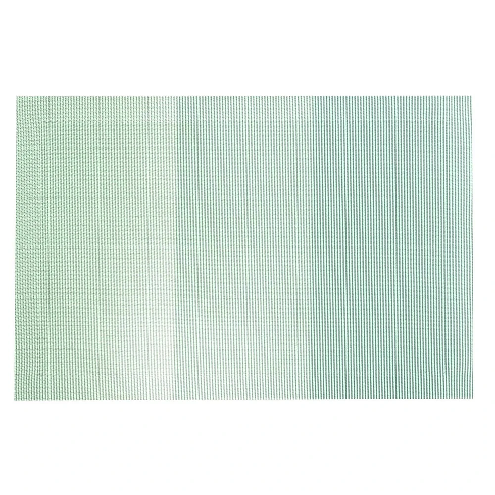 4PC Woven Pvc Placemat Maison Light Blue 12 X 18 - Set of 3