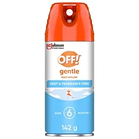 OFF! Aérosol chasse-moustiques doux, sans Deet, jusqu’à 5 heures de protection, 142 g 142 g
