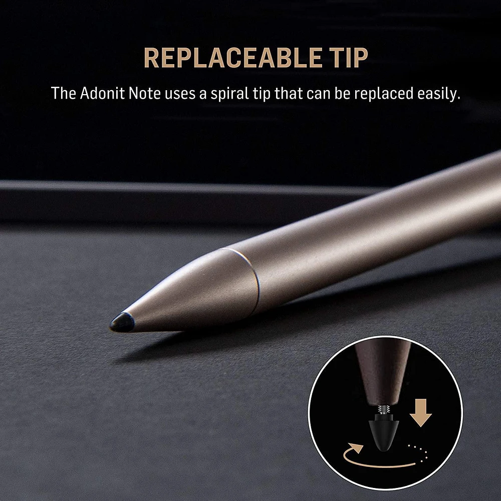 Adonit Note Stylet de rejet naturel de la paume pour appareils à écran tactile