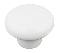 Era Céramique Paquet de 2 Bouton Blanc 1.18 x 1.18 x 1.14 po.