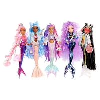 Poupée-mannequin sirène à couleur changeante Mermaze Mermaidz, Kishiko, avec accessoires
