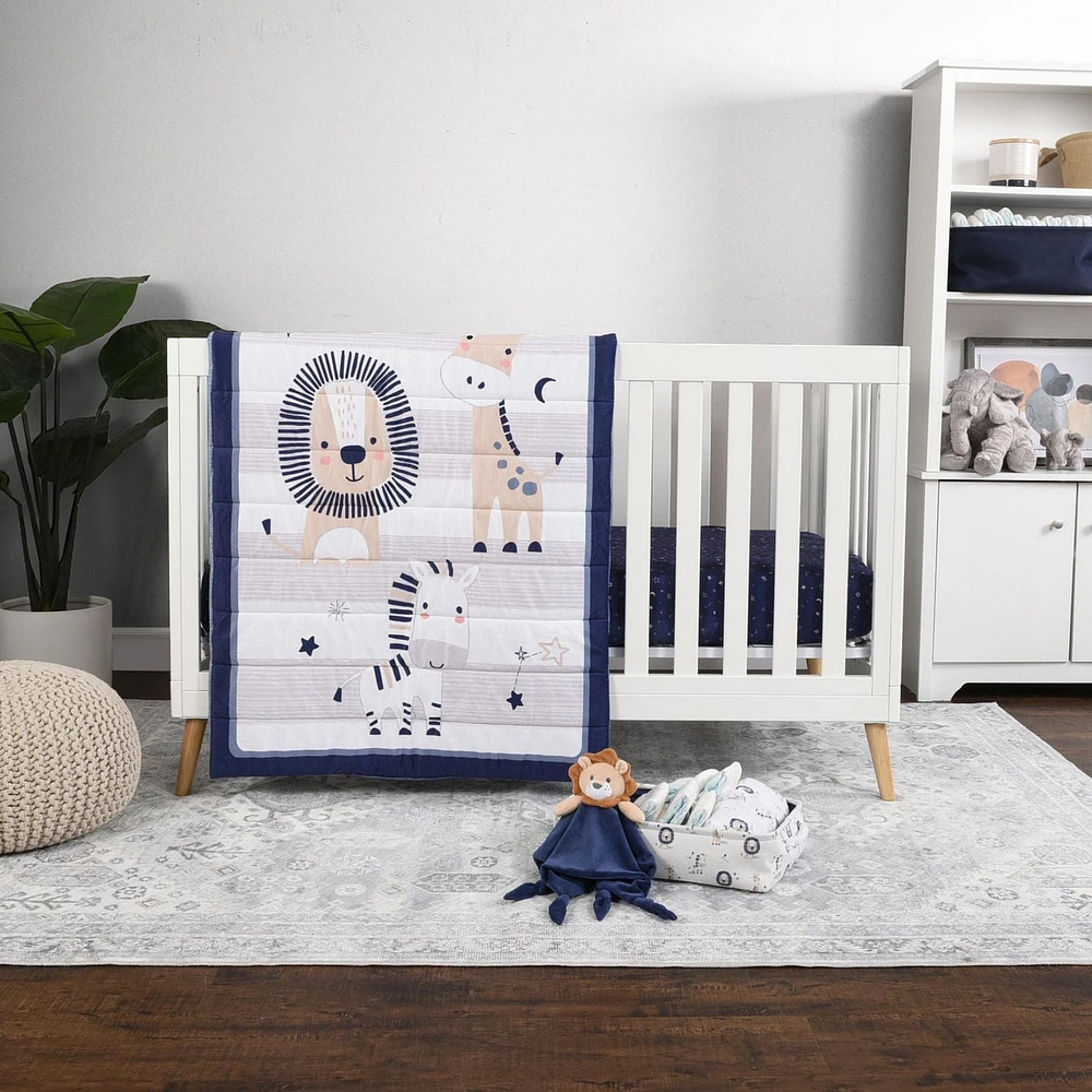 Ensemble de 5 Pièces pour chambre de bébé, Safari