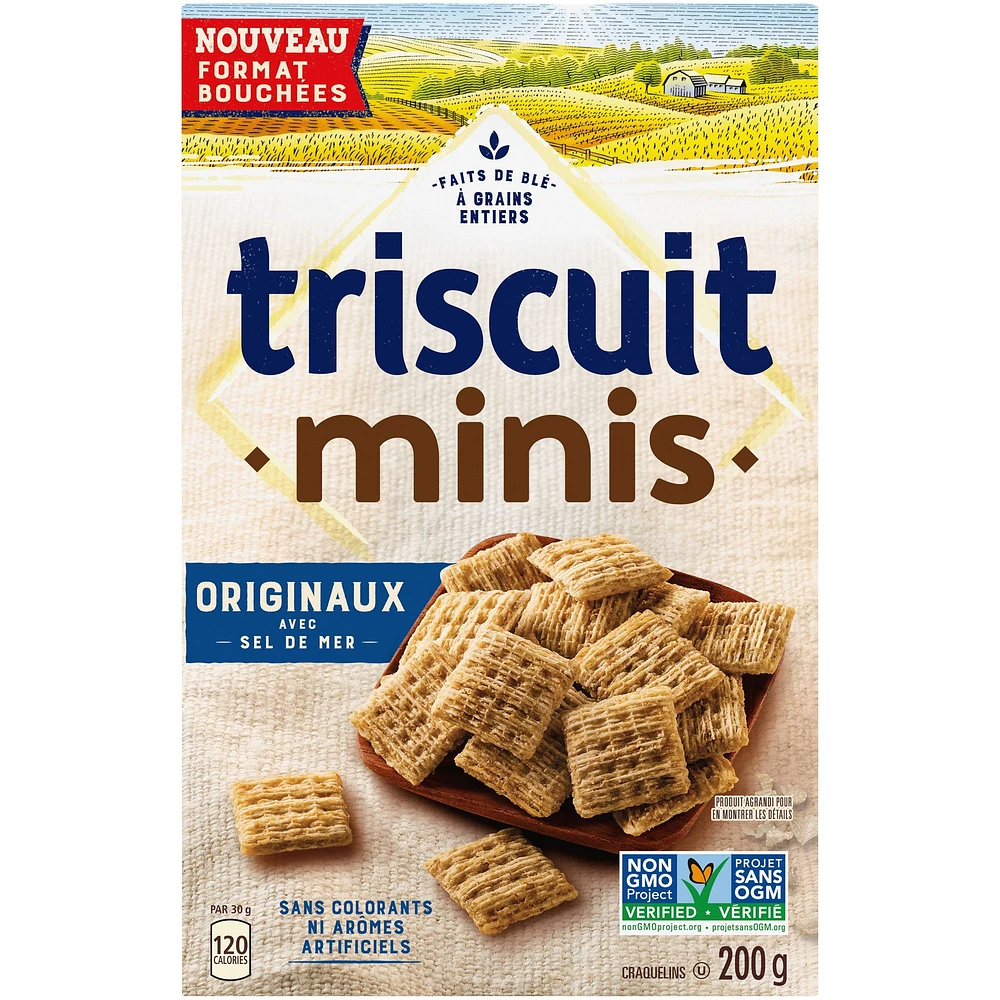 TRISCUIT Minis Originaux Craquelins 200 g