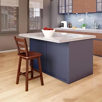 Tabouret de comptoir à dossier échelle Scalera