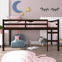 Campbell Wood Lit superposé mezzanine junior, par Hillsdale Living Essentials