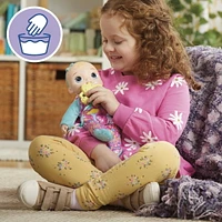 Baby Alive Soft 'n Cute, cheveux blonds, première poupée de bébé, lavable au corps souple, 28 cm, pour jeunes enfants, dès 18 mois, jouet de dentition