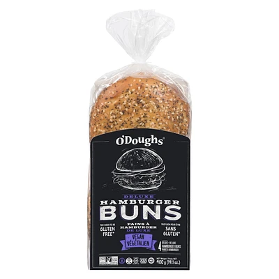 O'Doughs Deluxe Hamburger Bun Gluten Free, OD Deluxe Hamburger Bun GF