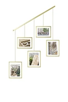Exhibit Photo Display Matte Brass