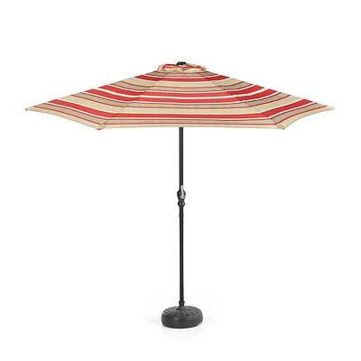 Parasol de marché à manivelle de hometrends de 2,7 m (9 pi.)