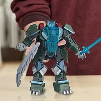 Transformers Bumblebee Cyberverse, figurine Thunderhowl classe Ultra, 17 cm, avec armure energon pour gagner en puissance, dès 6 ans