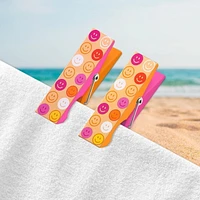MAINSTAYS TOWEL CLIP - SMILEY FACES, SMILEY FACES DESIGN