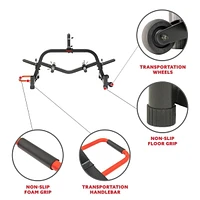 Sunny Health & Fitness Multi-Weight Plate and Barbell Rack Storage Stand SF-XF9938