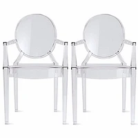 Fauteuil fantôme clair Nicer Furniture
