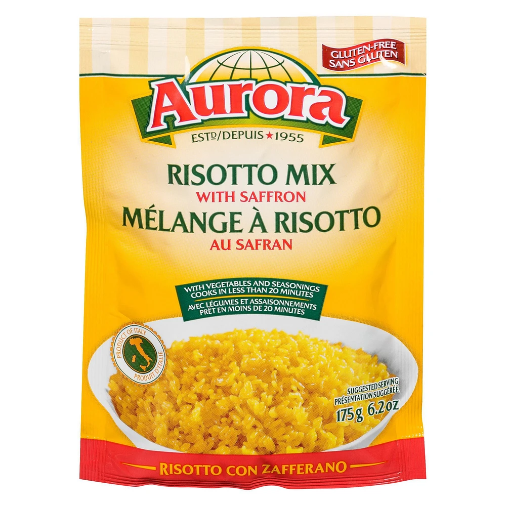 Aurora Risotto Mix Safron, 175 GR