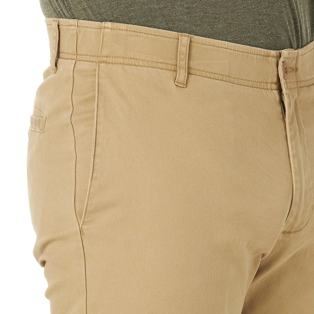 Wrangler Pantalon en Sergé Performance Pour Homme Coupe droite