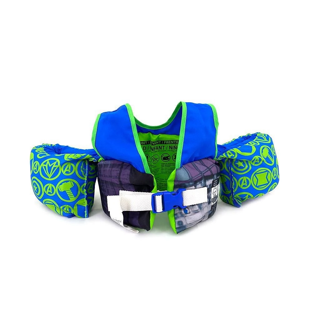 Marvel Avengers Paddle Pal Patented Swim Jacket
