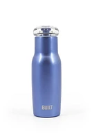 Built 14oz Double Walled Tritan Flip Top Mug Blue