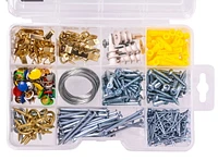 Hardware Essentials Home Handy Fastener Kit, 341 pieces, Assorted