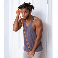 GoZone 3-Pack Flat Resistance Bands – Black/Orange/White, Made from durable material