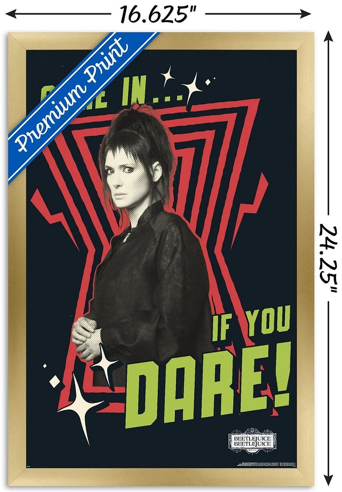 Beetlejuice Beetlejuice - Come In If You Dare Wall Poster