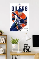 NHL Edmonton Oilers - Leon Draisaitl Feature Series 24 Wall Poster, 22.375" x 34"