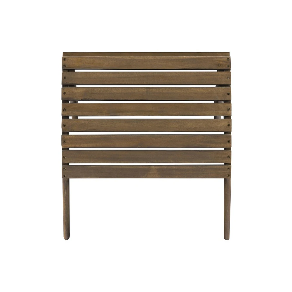Teak Adirondack Outdoor Ottoman