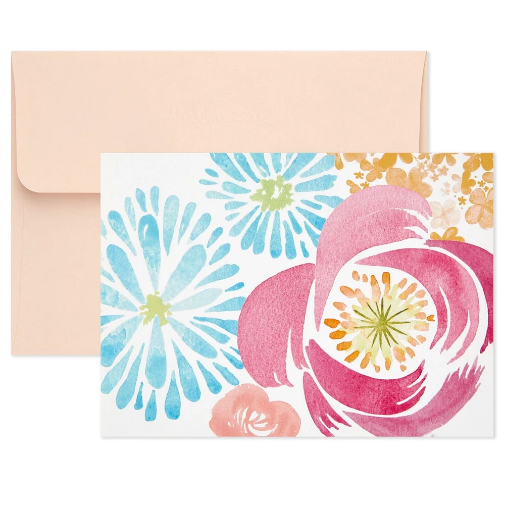 Petites cartes Hallmark à motifs à l'aquarelle