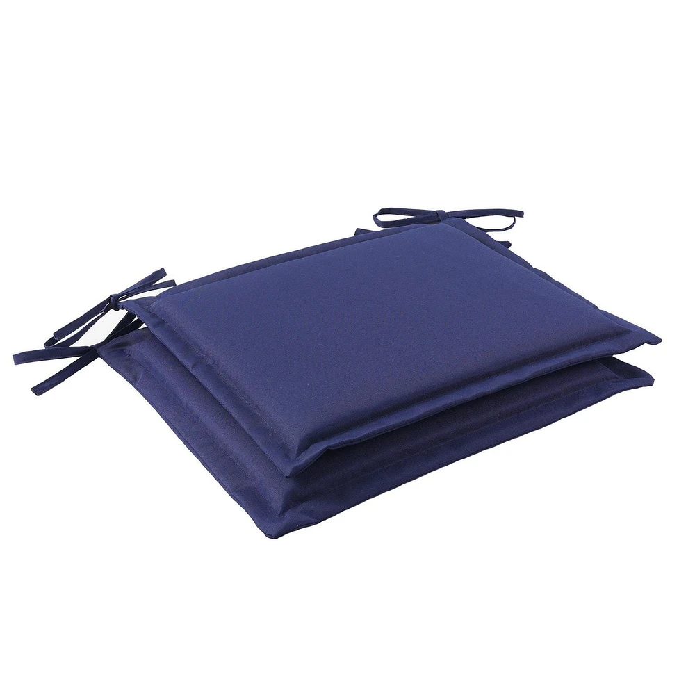 Coussins de siège rouge (Paquet de 2)