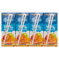 Rubicon Mango & Apple 'No Sugar Added' 100% Juice Blend, 4 x200 mL