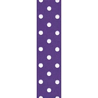 Ruban Grosgrain à pois Offray 39 mm