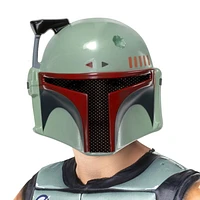 STAR WARS BOBA FETT CHILD MASK - Molded Half Mask with Elastic Band