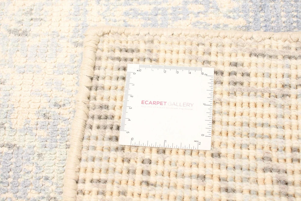 ECARPETGALLERY 5'1" x 7'8"  Contemporary Galleria Hand Loomed Area Rug for Living Room, Dining Room and Bedroom in Blue