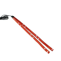 Trousse de base de bandes lumineuses à DEL Ultra pour l’intérieur et l’extérieur – 2 bandes de 12 po, 12 V – Violet