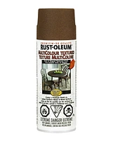 Rust Rustoleum Multi-Colour Autumn Brown Textured Spray Paint, 340 g