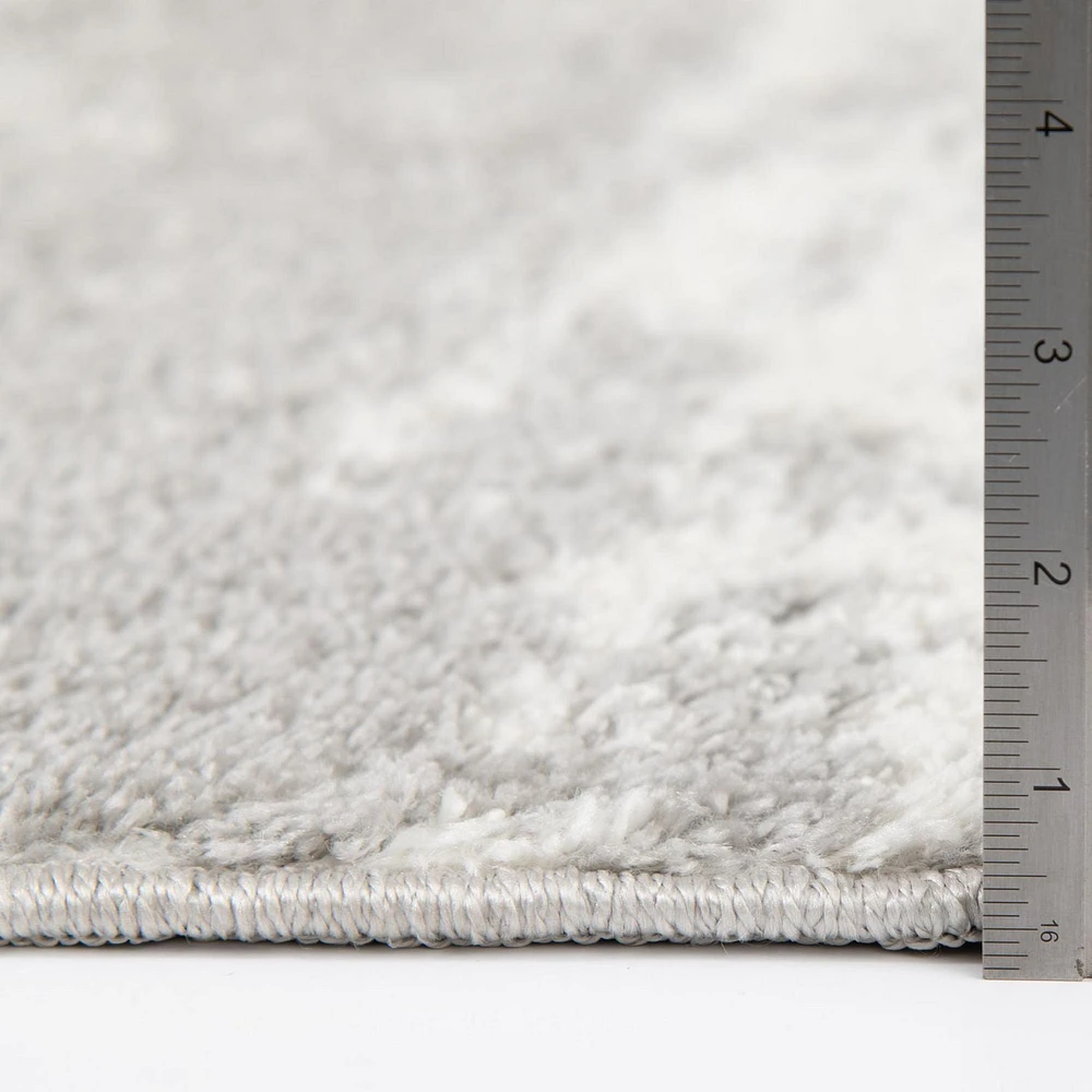 Tapis lavable en machine gris Stratosphere Rug Ease