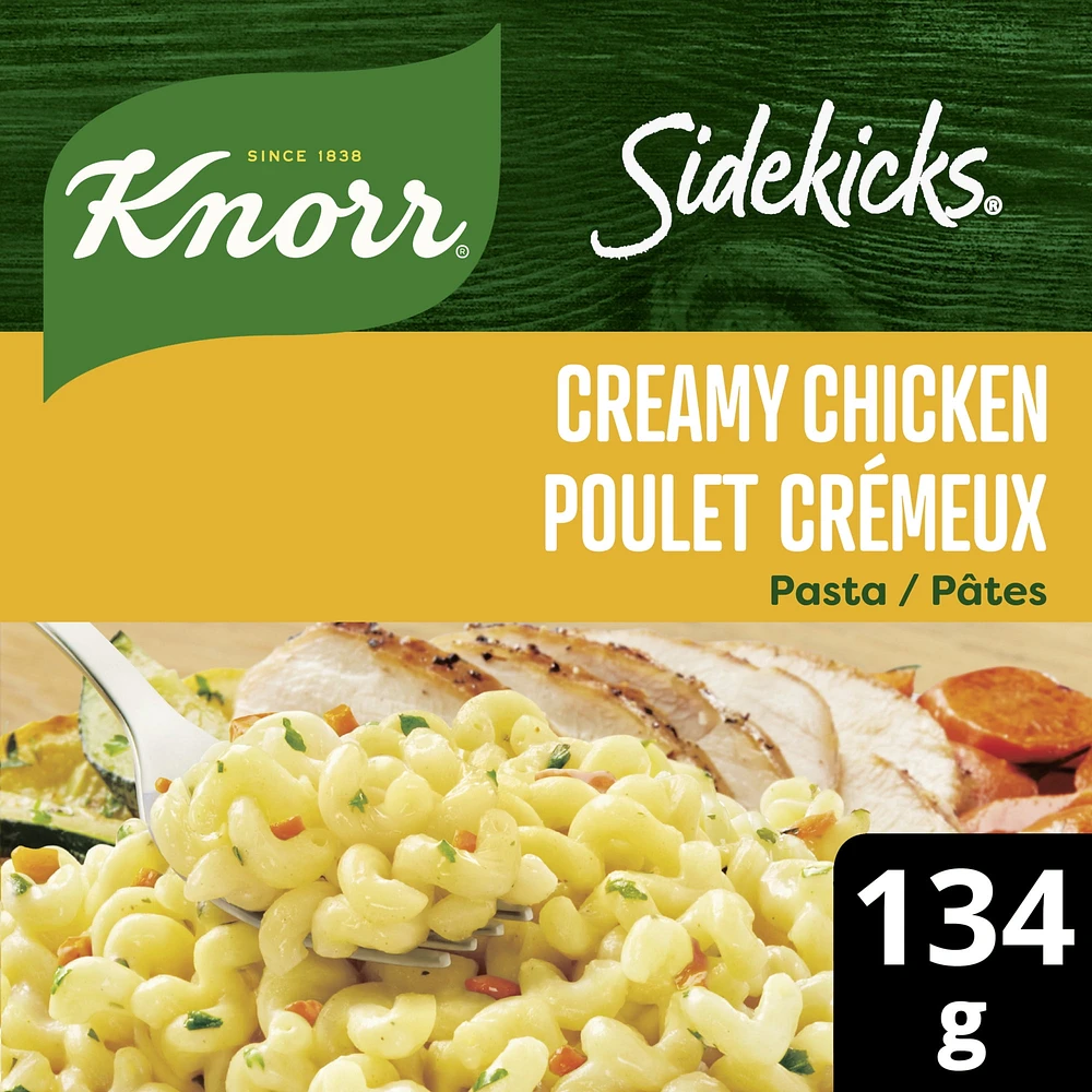 Knorr Sidekicks Creamy Chicken Fusilli Pasta Side Dish, 134 g Side Dish