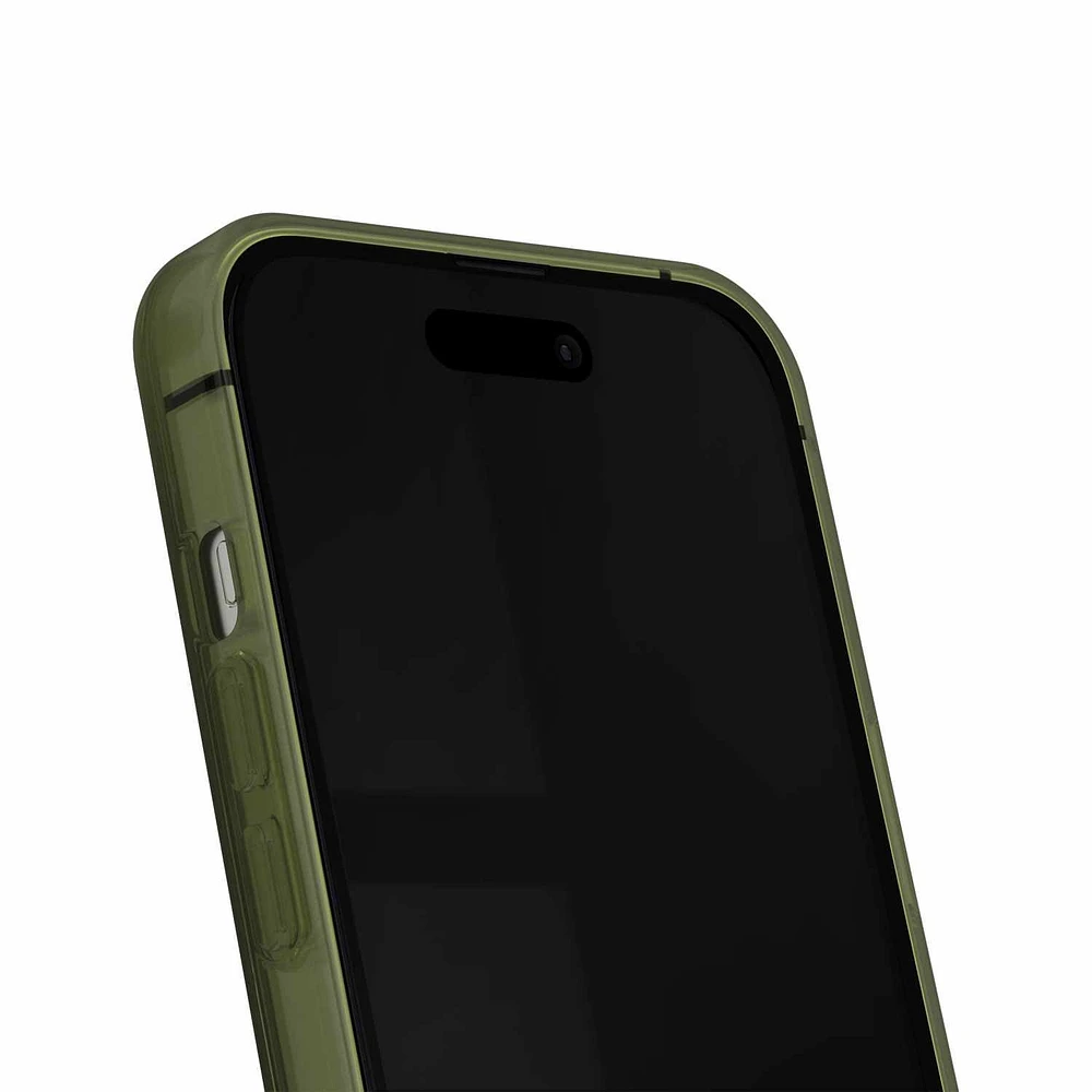 Ideal of Sweden Clear Case Entry MagSafe Khaki for iPhone 16e/15/14/13