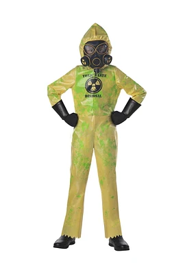 Boys Way to Celebrate Halloween EL Wire Light-up Radiation Suit