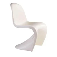 Chaises pour enfants en plastique blanc de la collection Heavenly LOT DE 2